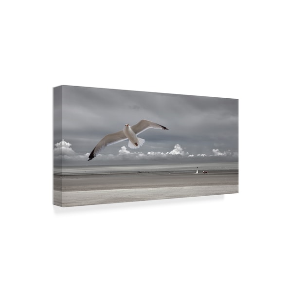 Yvette Depaepe 'Seaside Mood' Canvas Art,10x19